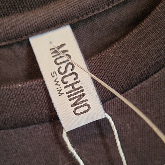 Moschino Black Short Sleeve Tee - Picture 2 of 7